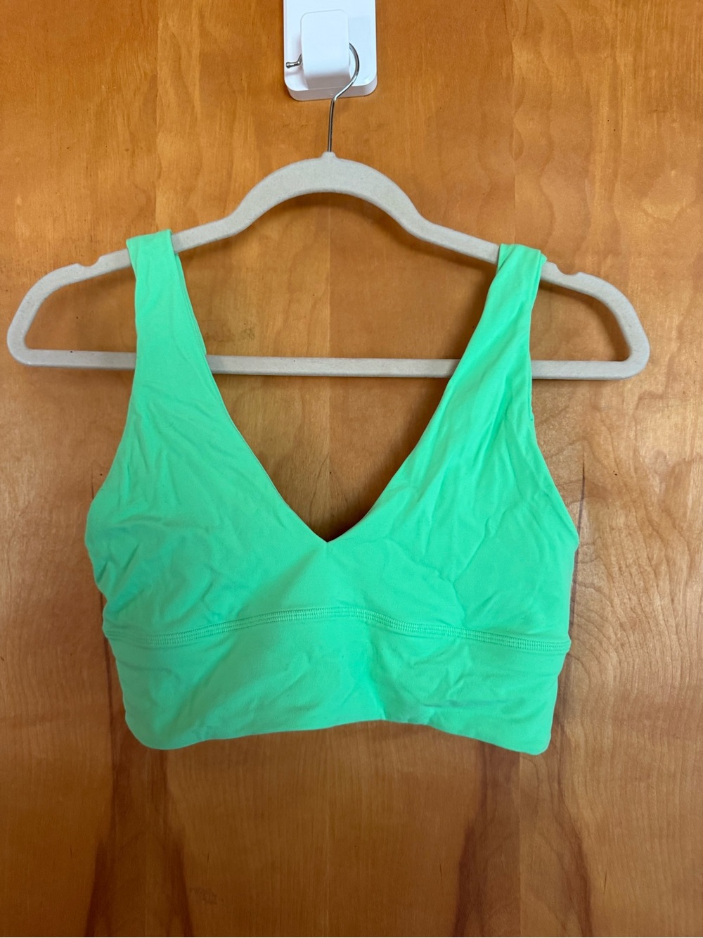 lululemon athletica V-Neck Bralette in Mint